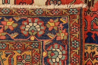 Lot 34 - A FINE ANTIQUE TAFRESH RUG, WEST PERSIA