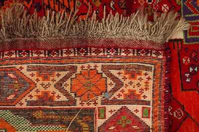 Lot 54 - A FINE PICTORIAL QASHQAI RUG, SOUTH-WEST PERSIA