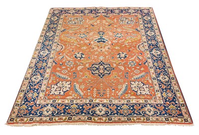 Lot 55 - A FINE ANTIQUE TABRIZ RUG, NORTH-WEST PERSIA