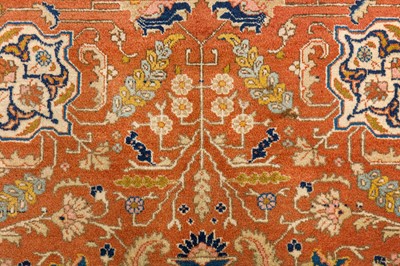 Lot 55 - A FINE ANTIQUE TABRIZ RUG, NORTH-WEST PERSIA