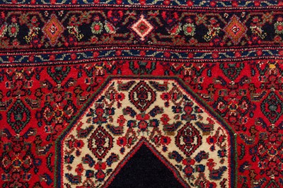 Lot 6 - A FINE SENNEH RUG, WEST PERSIA