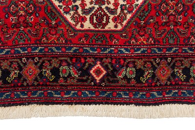 Lot 6 - A FINE SENNEH RUG, WEST PERSIA