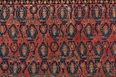 Lot 28 - A FINE SENNEH RUG, WEST PERSIA