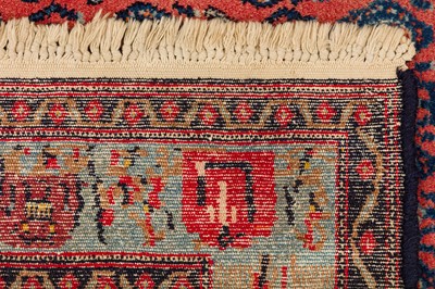 Lot 28 - A FINE SENNEH RUG, WEST PERSIA