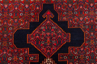 Lot 56 - A FINE SENNEH RUG, WEST PERSIA