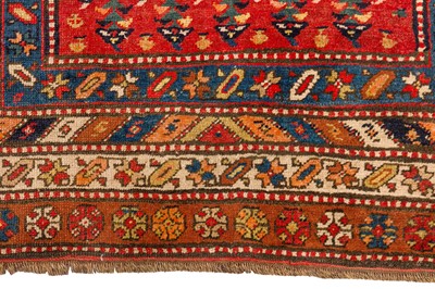 Lot 57 - AN ANTIQUE KARABAGH RUNNER, SOUTH CAUCASUS