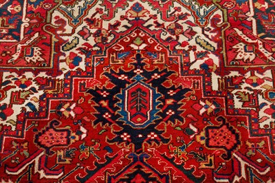Lot 59 - A FINE HERIZ CARPET, NORTH-WEST PERSIA