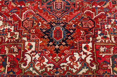 Lot 59 - A FINE HERIZ CARPET, NORTH-WEST PERSIA
