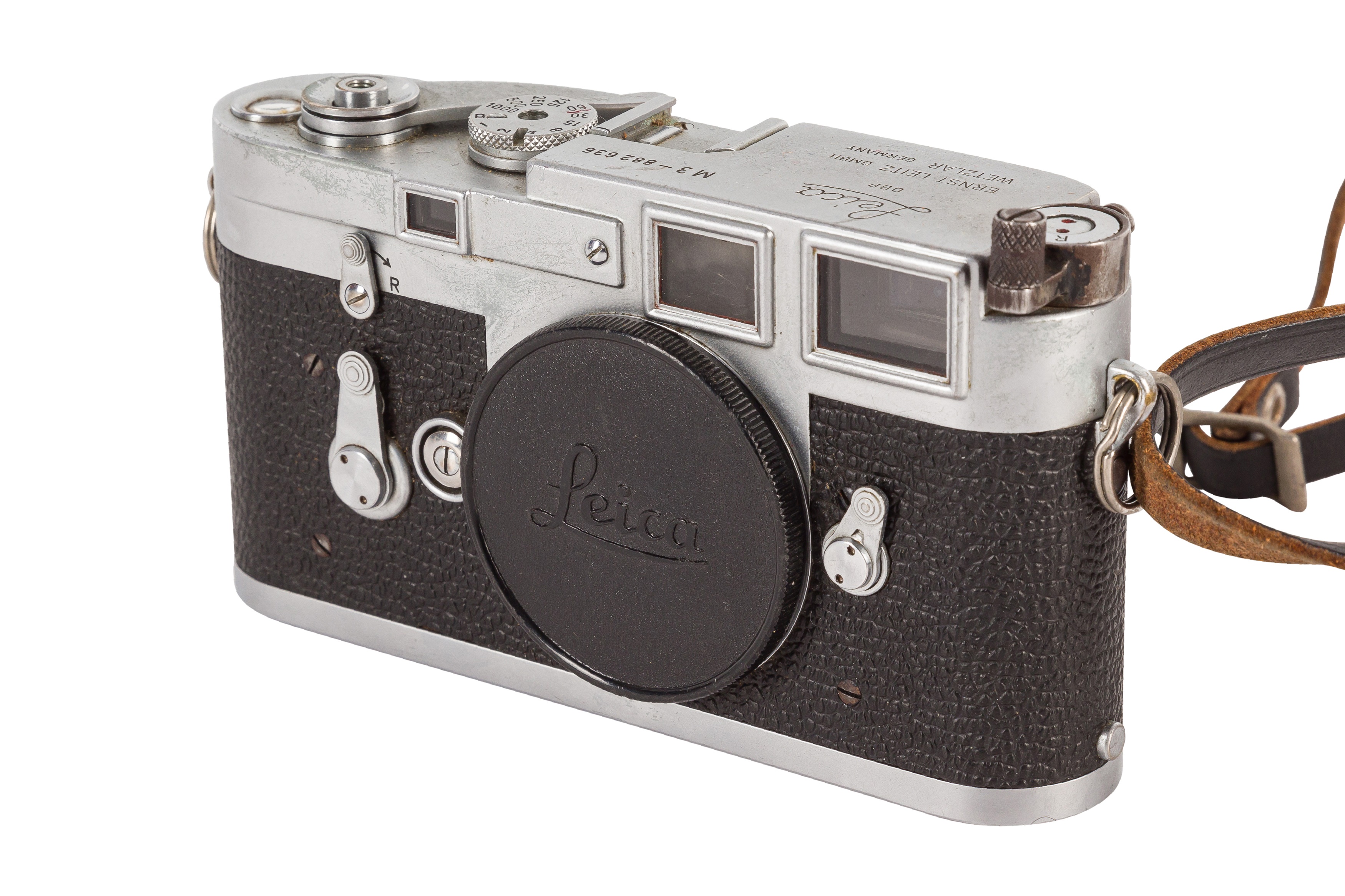Lot 216 - A Leica M3 Rangefinder Camera Body
