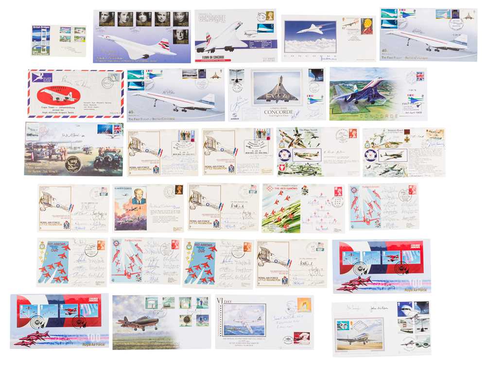 Lot 90 - Autograph Collection.- Pilots