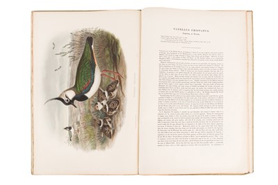 Lot 198 - JOHN GOULD (BRITISH, 1804-1881) BIRDS OF GREAT BRITAIN. 25 ORIGINAL PARTS