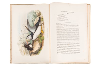 Lot 198 - JOHN GOULD (BRITISH, 1804-1881) BIRDS OF GREAT BRITAIN. 25 ORIGINAL PARTS