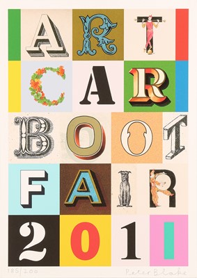 Lot 421 - Sir Peter Blake C.B.E. R.A. (British, b.1932)