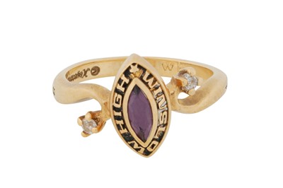 Lot 57 - A GRADUATION RING