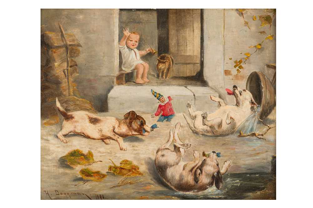 Lot 111 - H DOGGMAN (EUROPEAN SCHOOL, MID-LATE 19TH CENTURY)