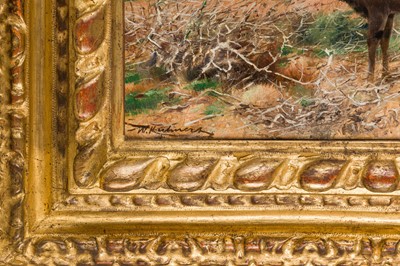 Lot 104 - WILHELM KUHNERT (GERMAN, 1865-1926)