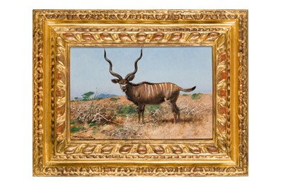 Lot 104 - WILHELM KUHNERT (GERMAN, 1865-1926)