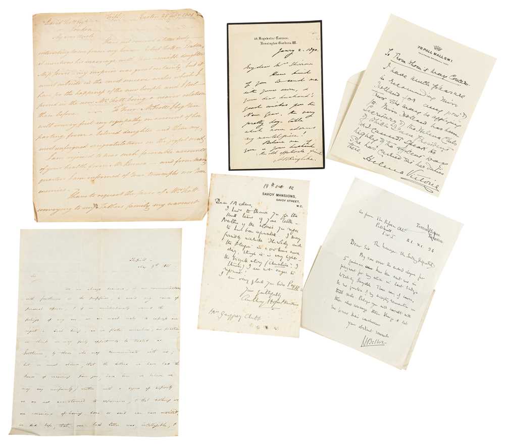 Lot 85 - Autograph Collection.- Miscellaneous