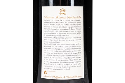 Lot 5 - BORDEAUX, RED 2001 MOUTON ROTHSCHILD PAUILLAC MAGNUM