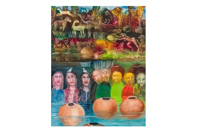 Lot 38 - TASSADUQ SOHAIL (PAKISTAN, 1930-2017)