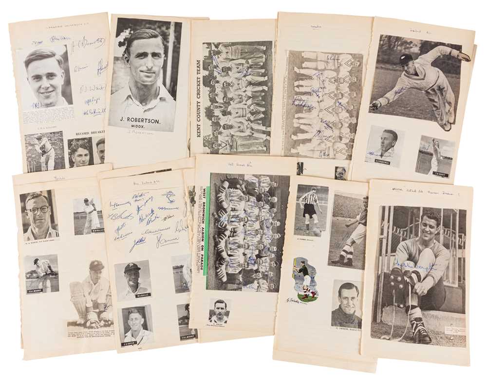 Lot 94 - Autograph Collection.- Sport Interest
