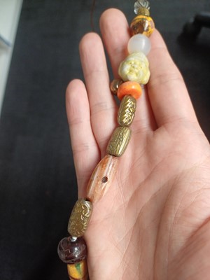 Lot 470 - A GROUP OF JAPANESE OJIME BEADS