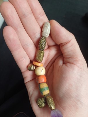 Lot 470 - A GROUP OF JAPANESE OJIME BEADS