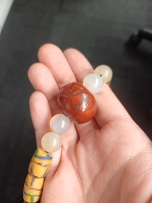 Lot 470 - A GROUP OF JAPANESE OJIME BEADS