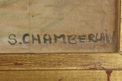 Lot 163 - S. Chamerlain, circa 1920's, French School....