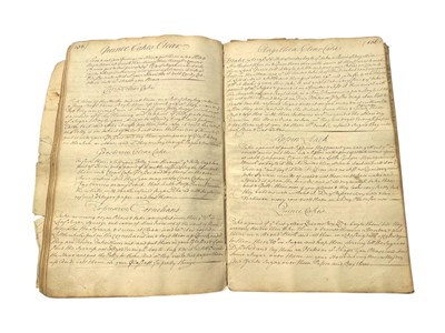 Lot 95 - Cookery Recipe Manuscript Book