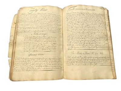 Lot 95 - Cookery Recipe Manuscript Book