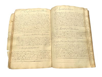 Lot 95 - Cookery Recipe Manuscript Book