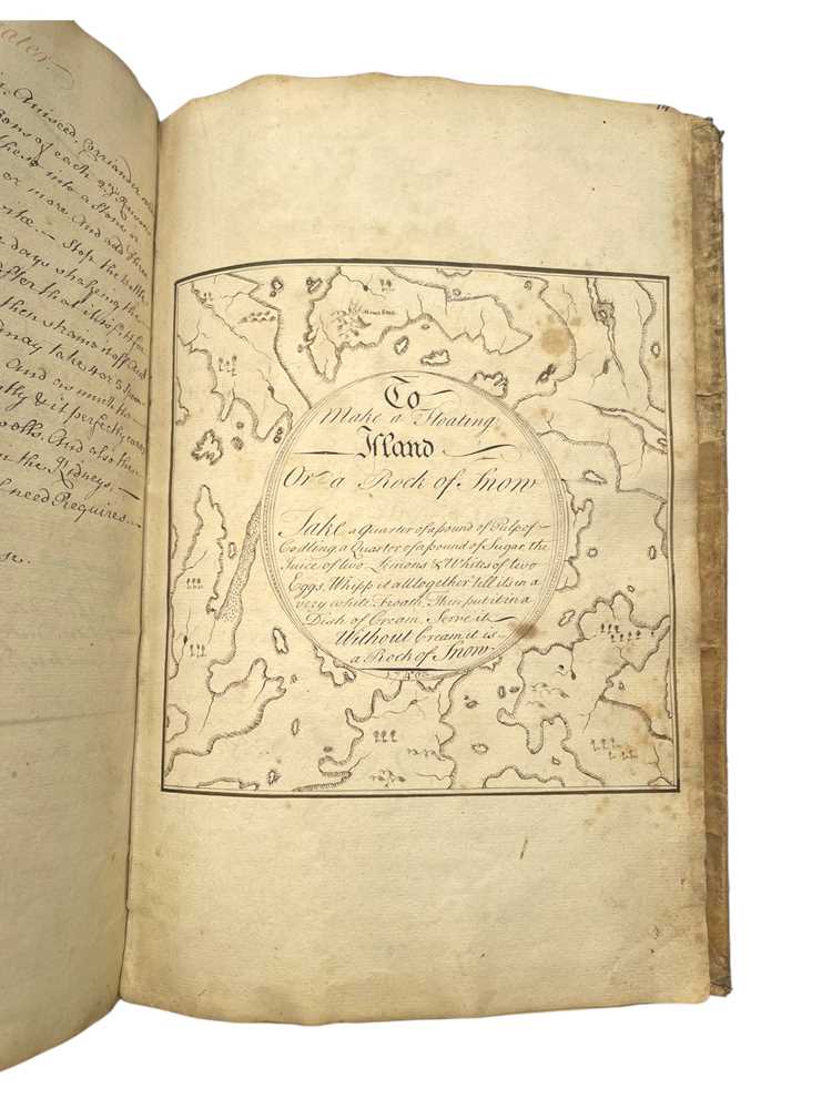 Lot 95 - Cookery Recipe Manuscript Book