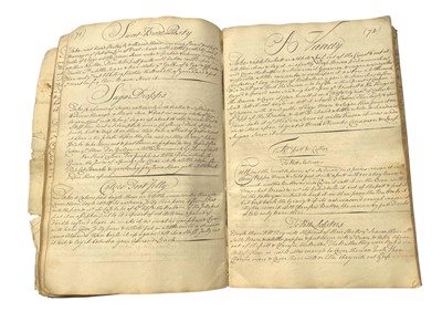 Lot 95 - Cookery Recipe Manuscript Book
