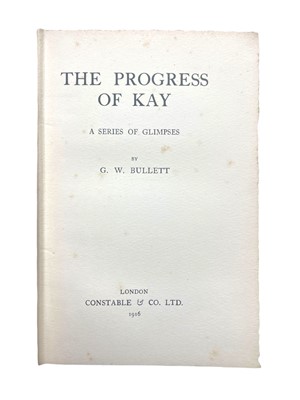 Lot 135 - Bullett (Gerald) The Progress of Kay, with ALS