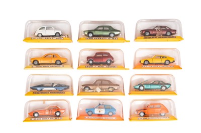 Lot 439 - A GROUP OF TWELVE PILEN DIECAST CARS
