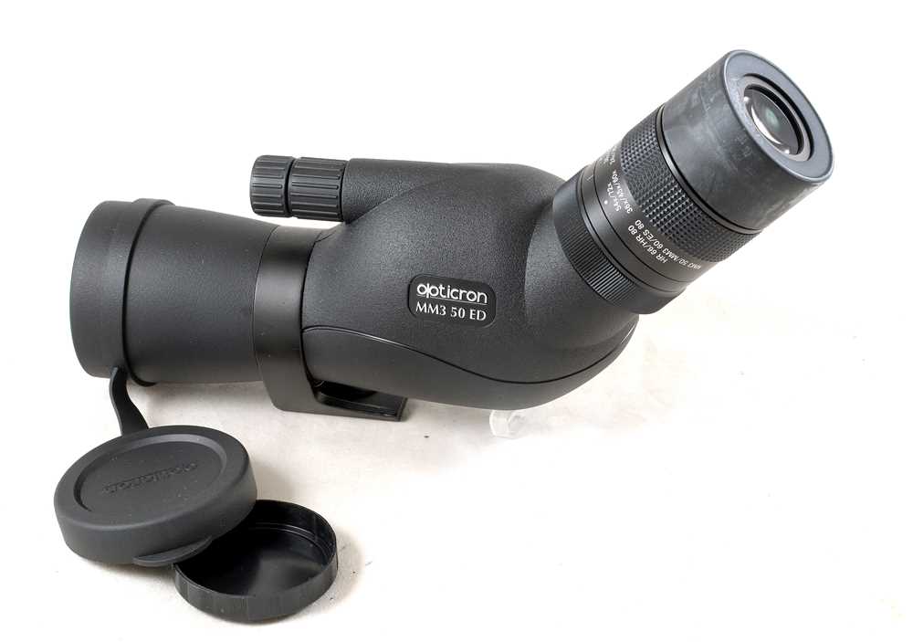 Lot 399 - Opticron MM3 50 ED Spotting Scope.