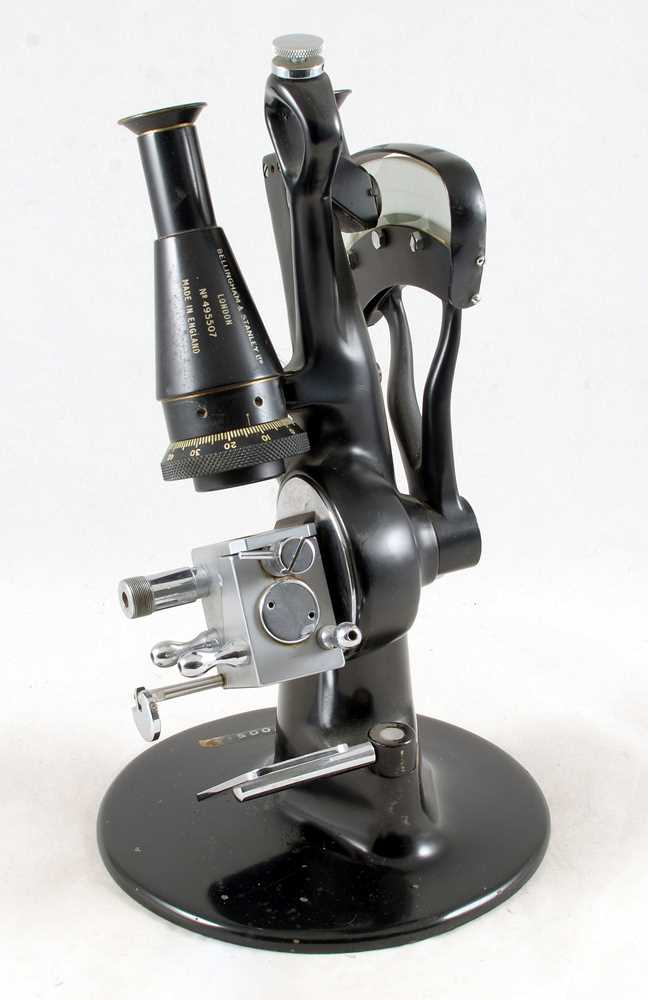 Lot 460 - Bellingham & Stanley Refractometer Microscope.