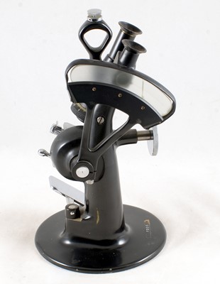 Lot 460 - Bellingham & Stanley Refractometer Microscope.