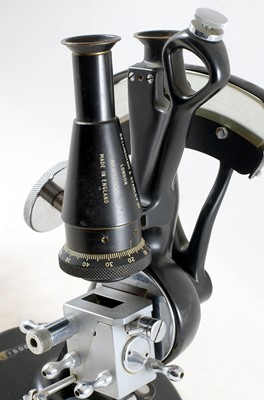 Lot 460 - Bellingham & Stanley Refractometer Microscope.
