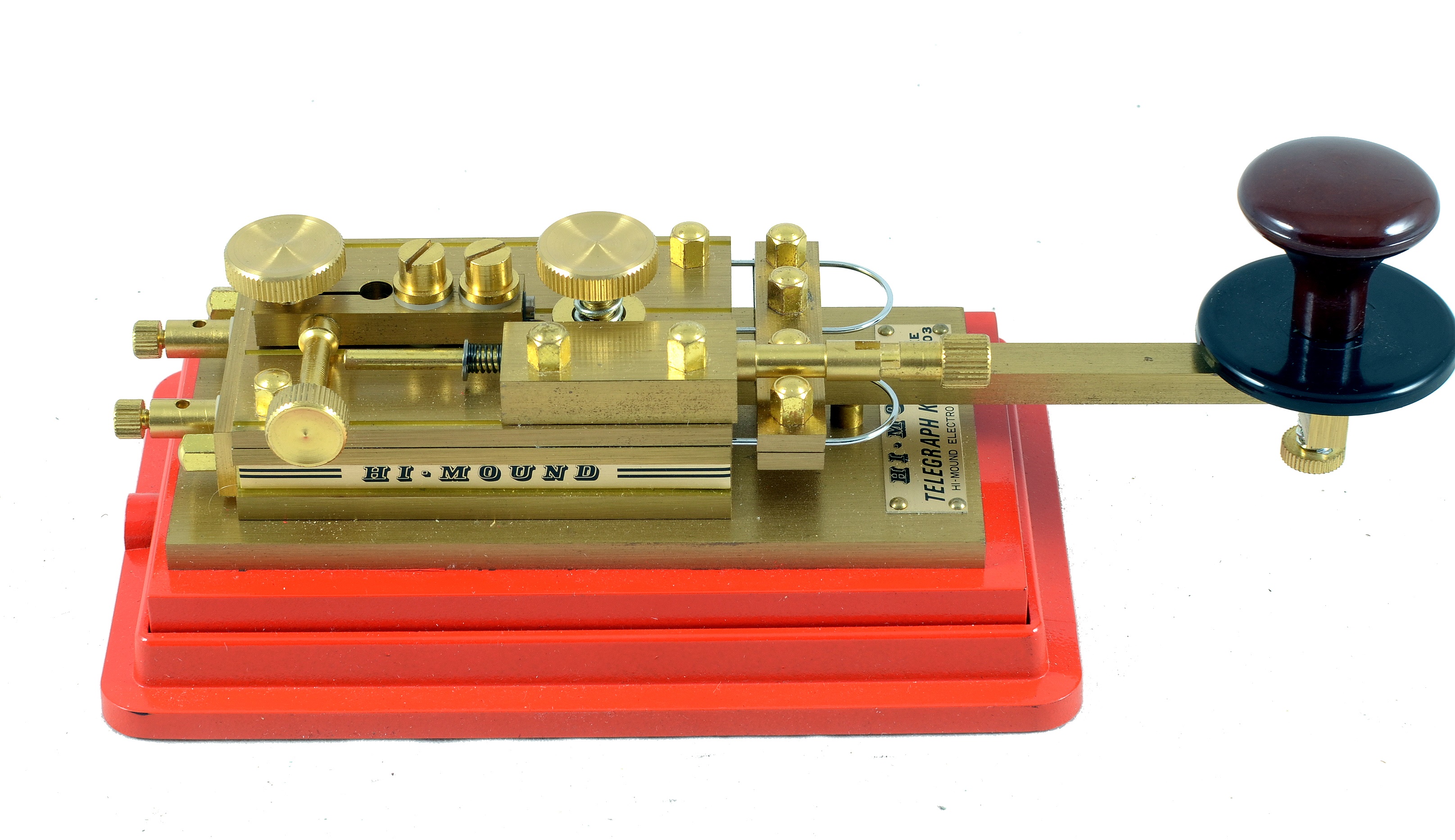 Lot 465 - Hi Mound HK-803 Morse Telegraph Key & Others