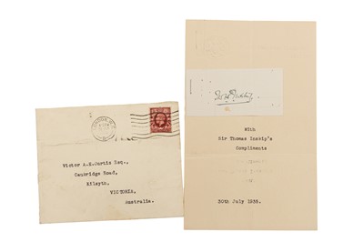Lot 75 - Autograph Collection.- Incl. Winston Churchill