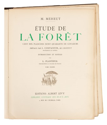 Lot 77 - Meheut. Etude de La Foret. [1927]