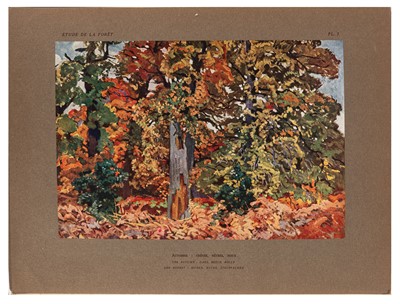 Lot 77 - Meheut. Etude de La Foret. [1927]
