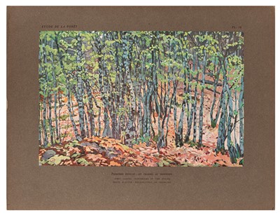 Lot 77 - Meheut. Etude de La Foret. [1927]