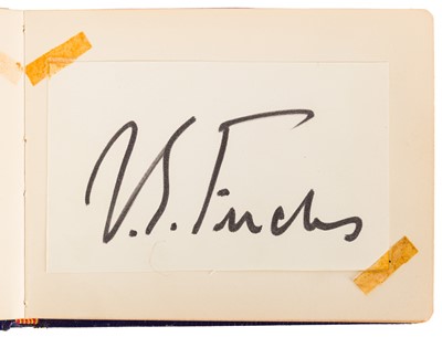 Lot 41 - Autograph Album.- Incl. Fred Astaire