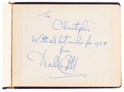 Lot 41 - Autograph Album.- Incl. Fred Astaire