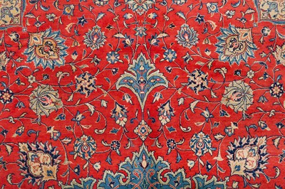 Lot 62 - A FINE SAROUK CARPET, WEST PERSIA