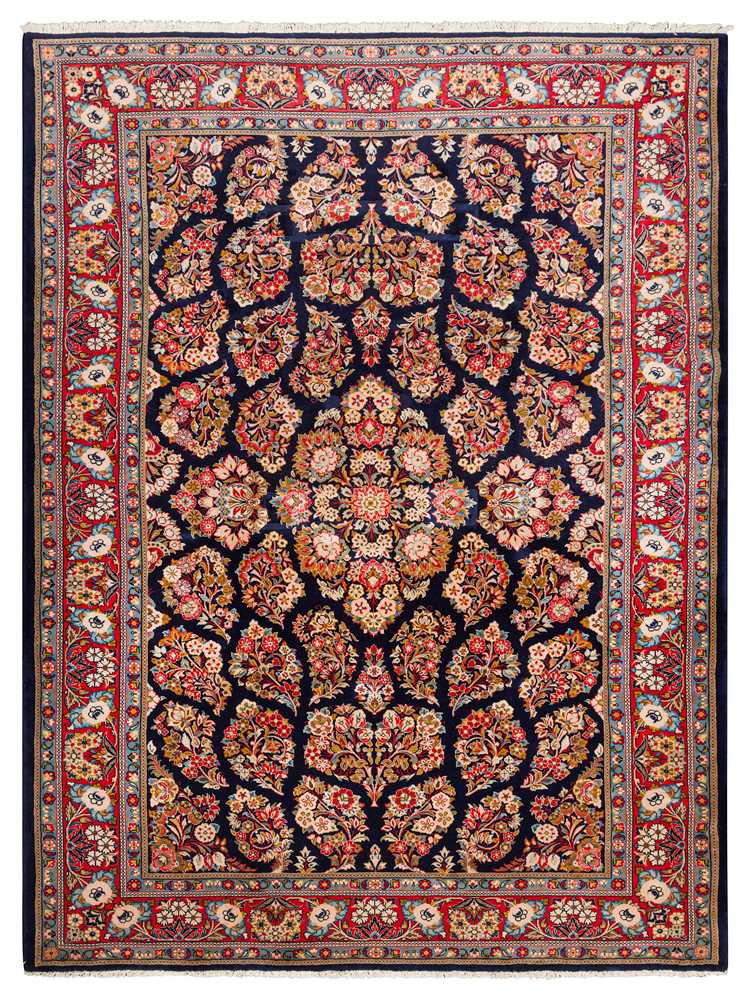 Lot 81 - A FINE SAROUK CARPET, WEST PERSIA