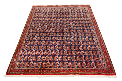 Lot 60 - A FINE QUM RUG, CENTRAL PERSIA